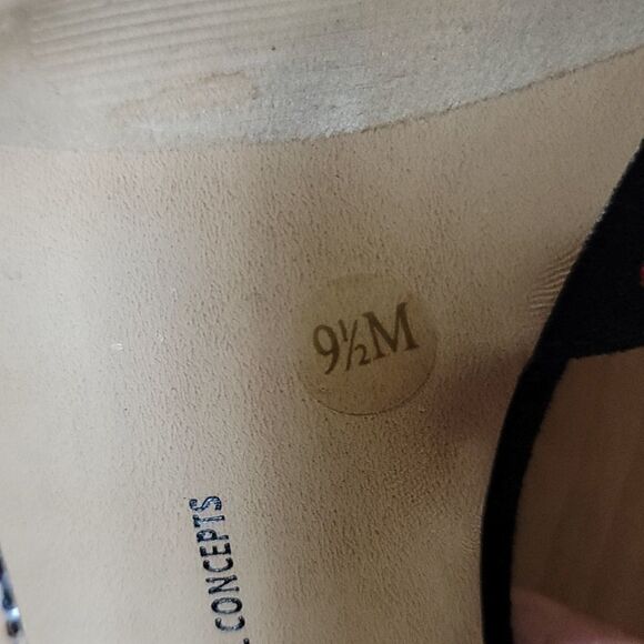 INC INTERNATIONAL CONCEPTS KENJAY D'ORSAY BLACK SEQUINED PUMPS, SIZE 9.5 - Picture 11 of 12